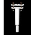thumbnail image 2 of Hweilai 2 Pcs Legs for Slatted Bed Base, Heavy Duty Adjustable Footboard 18-34cm (White), 2 of 5