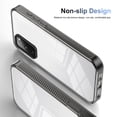 thumbnail image 5 of Compatiable with Samsung Galaxy S20 FE Case Clear, Transparent Crystal Shockproof Phone Case, Slim Anti-Scratch Hard PC + Soft TPU Back Protective Cover Bumper Non-Slip Design, Black, 5 of 8