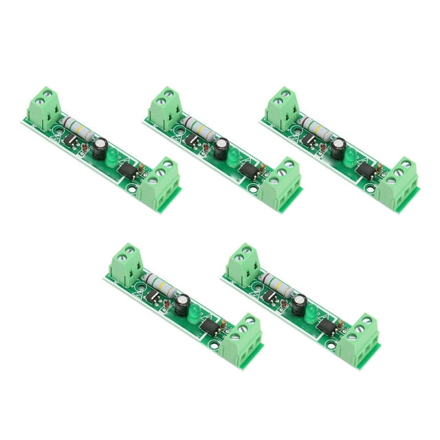 PlacA de Deteción de 1 Canal, Módulo Optoacoplador de Nivel Ttl de Salida 5 PPCS Buena Estabilidad Menos Interferencia PCB para la Deteca de Voltaje de 220 VAC