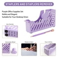 thumbnail image 7 of Creechwa Purple Desk Accessory Kit, Acrylic Stapler Set, Office Supplies Set for Women and Student, with Tape Dispenser, Staple Remover, Ballpoint Pen, 1000 Staples, Gift Bag and Gift Boxes, 7 of 7