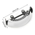 thumbnail image 6 of Wide Rear View Mirror, Wide Angle Rear View Mirror, Add On Rearview Mirror For Motorcycles Cruisers, 6 of 7