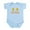 Sky Blue, variant on CafePress - Hatched By Two Chicks Infant Bodysuit - Baby Light Bodysuit, Size Newborn - 24 Months