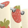 thumbnail image 3 of Cute Bear Strawberry Black Out Curtains 72 Inch Length Curtains for Sliding Glass Doors Bedroom Living Room 2 Pack, 3 of 6