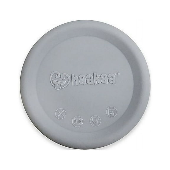 Haakaa Silicone Leak-Proof Breast Pump Cap in Grey
