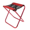 thumbnail image 1 of Silla de viaje Sharpla Taburete plegable portátil rojo, 1 of 8