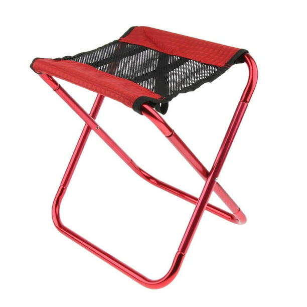 Taburete Plegable DYNWAVEMX Plegable Portátil Rojo 100 Kg