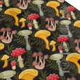 thumbnail image 3 of Fotbe Mushrooms And Fern Stems Gorro Clásico de Béisbol, Gorra Ajustable con Broche Snapback, Gorro de Exterior de Algodón Suave, 3 of 6