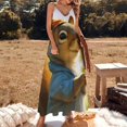 thumbnail image 2 of Funny Squirrel Sleeveless Dress for Women Clothing Female Women's Summer Skirt, 2 of 7