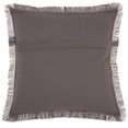 thumbnail image 3 of Solid Charcoal Contemporary Throw Pillow, 3 of 4