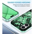 thumbnail image 6 of Meshine for iPhone 16 Case,Glow in The Dark Butterfly Slim Fit Protective Anti Scratch Phone Cover for Women Girls,Green, 6 of 7
