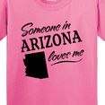 thumbnail image 4 of Inktastic Someone in Arizona Loves Me Youth T-Shirt, 4 of 5