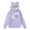 Purple a5, variant on qolati Novelty Hoodies for Women Long Sleeve Cute Cats Ears Hooded Pullover Fall Fashion Loose Fit Casual Sweatshirts Winter Clothes S-2XL