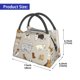 thumbnail image 2 of Easygdp Dog Animal Bolsa de Almuerzo Insulada Reutilizable, Bolsa de Mano y Bandolera para Oficina, Trabajo, Viajes, 2 of 6
