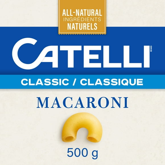 Catelli Classic All-Natural Macaroni Pasta, 500g, 500 g