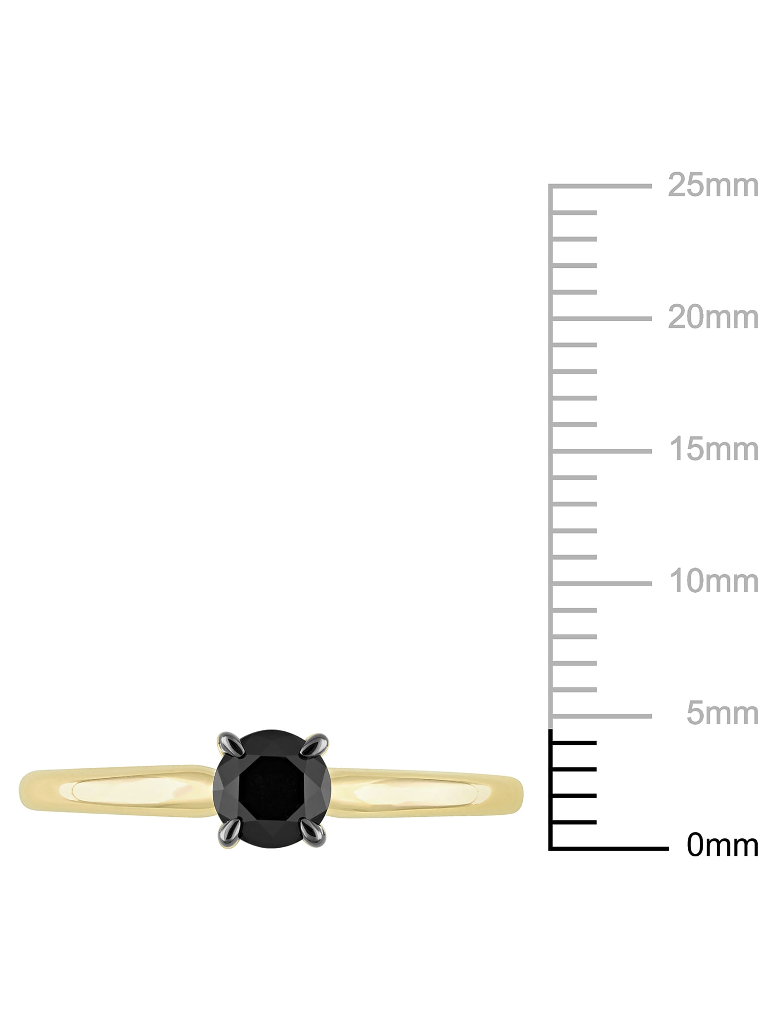 Everly Women's Diamond 10K Yellow Gold Engagement Ring