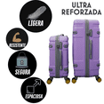 thumbnail image 5 of Set 2 Maletas De Viaje Grande Jony 25 Kgs Y 10kg Carry On Con Candado Y Ruedas 360, 5 of 5