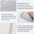 thumbnail image 4 of 3 Pack Microfiber Mop Replacement Heads, Square Mop Replacement Pads, Absorbent, Machine Washable, Wet and Dry Use for Mop Serpilliere, 4 of 5