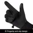 thumbnail image 5 of Hvmvliv Winter Gloves Outdoor Warm Gloves All-Finger Touchs Screen Winter Gloves for Unisex Windproof Skiing Gloves for Outdoor Warm Gloves Black, 5 of 6
