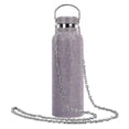 thumbnail image 2 of Joernso 350ml/500ml/600ml/750ml Vacuum Bottle Fashion Large Capacity Portable Stainless Steel Faux Diamond Water Bottle Birthday Gift, 2 of 8
