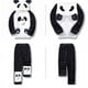 thumbnail image 4 of Pijama con dibujos de animales para mujer, ropa de dormir con capucha, de manga larga, para fiesta de Navidad y Casa, Unisex, 4 of 4