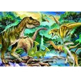 thumbnail image 1 of Diamante pintura 5D DIY taladro redondo completo dinosaurio Kit decoración del hogar arte artesanía FLhrweasw Nuevo, 1 of 9