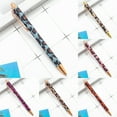 thumbnail image 1 of 1.0mm Ballpoint Pen Fluent Write Leopard Print Metal Student Exam Stationery Pen for Office, 1 of 7