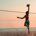thumbnail image 3 of OULII 1 Set Durable Use Polyethylene Volleyball Net for Sports and Exercise 37.4X39.4X0.2in, 3 of 8