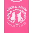 thumbnail image 2 of Wicked Girls Short Sleeve Bow Detail Graphic T-Shirt, Sizes 4-16, 2 of 6