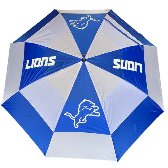 Team Golf  Detroit Lions 62 in. Double Canopy Umbrella
