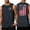 #01 Navy, variant on 250th Anniversary Tank Tops for Men Sleeveless Crew Neck Usa Flag Print Daily Patriotic Vest Stretchy Summer Casual T-Shirts ,XXL,#01 Blue
