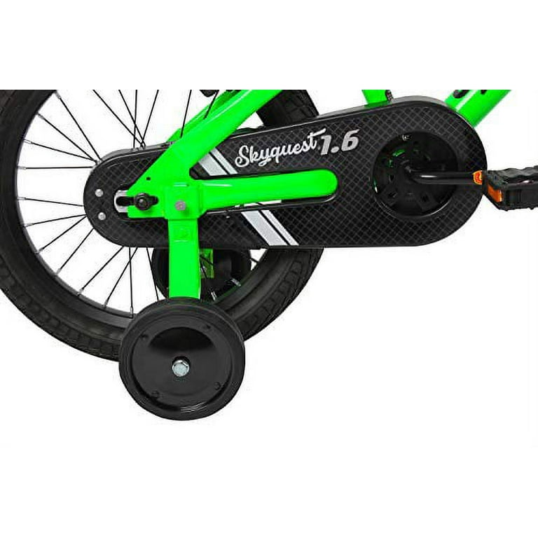 Duzy Customs Skyquest 14-inch Kids Bike by Dynacraft, Lime