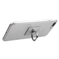 thumbnail image 3 of Ring Holder Stand for Samsung Galaxy Note 9, Note 8, S9, S9+, S10 S10+ S8, J2 Core, A7 (2018) (Silver), w/ 360 Degree Rotation, + Mini Stylus, 3 of 9