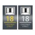 thumbnail image 5 of Customized House Numbers, Custom Solar House Sign, Personalised House Number with Solar Light, Custom Door Plaque Address Plaques Light Address Sign for Houses Yard Outside, 5 of 9