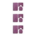 thumbnail image 2 of Maytalsory 3pack/lot Non-Slip Chenille Bath Rug Easy To Install Waterproof Durable Comfortable Multi-functional PJ210906-A001 3Set, 2 of 6