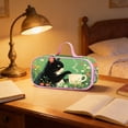 thumbnail image 2 of C Nylon Large Capacity Multi Layer Cat Print Pen Bag Stationery Storage Case For Student, 2 of 7