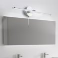 thumbnail image 3 of LED Over Mirror Light 3 Color Temperatures Modern Stylish Wall Mounted Bathroom Vanity Light with Pull Chain Switch for Cabinet,Closet,Bunk Bed,Kitchen, 3 of 7