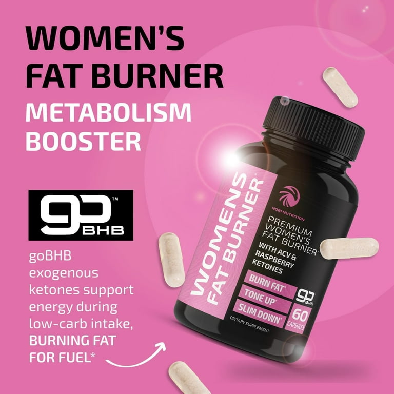 Nobi Nutrition Night Time Fat Burner| Hunger Suppressant & Weight Loss  Support Supplements for Women & Men | Burn Belly Fat, Support Metabolism &  Fall
