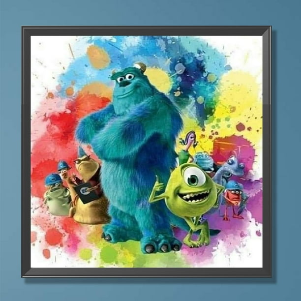 Pintura de diamante 5D DIY Kit de dibujos animados de taladro redondo completo Decoración del hogar Arte Artesanía JShteea El nuevo