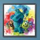 thumbnail image 1 of Pintura de diamante 5D DIY Kit de dibujos animados de taladro redondo completo Decoración del hogar Arte Artesanía JShteea El nuevo, 1 of 9