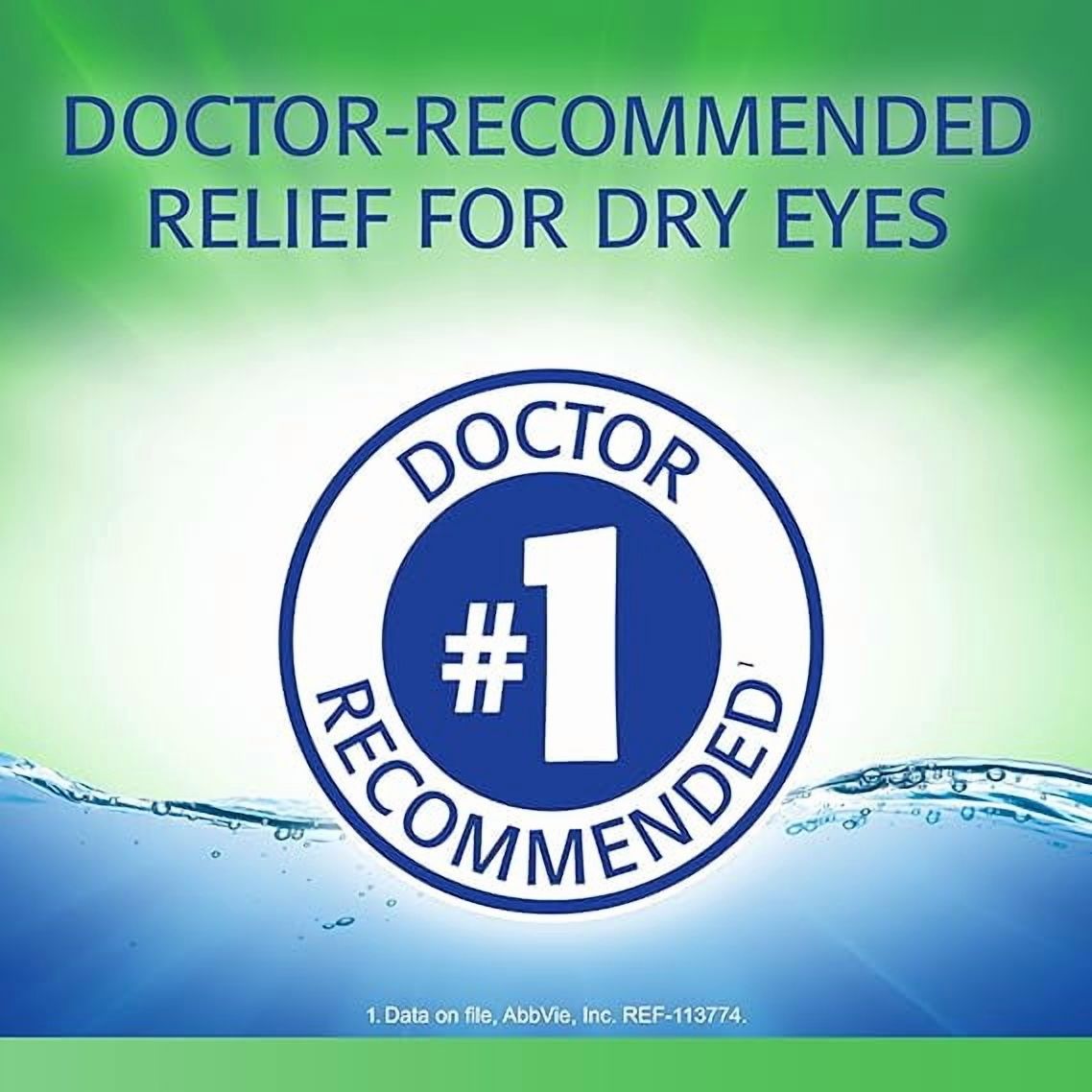 3 Pack Refresh Tears, Lubricant Eye Drops, 2 Bottles, .5 fl oz