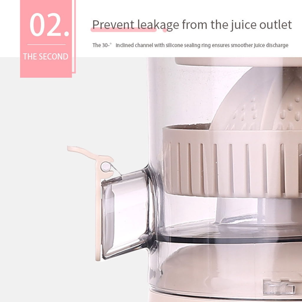 High Speed Electric Juicer Machine Space Saving Electric Juices Extractor For Citruses Fruit And Root Vegetables