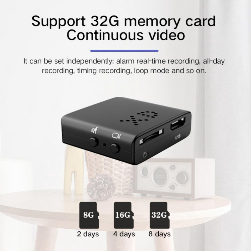 Camera Wireless Mini Nanny Camera HD 1080p with Night Vision Motion Detection for Security