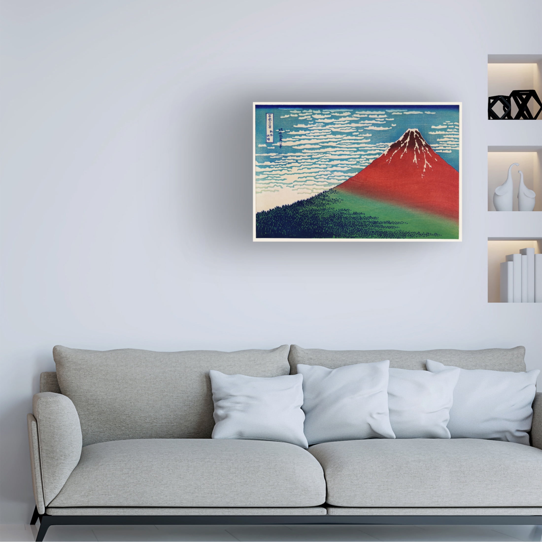 Trademark Fine Art Pictufy  Fine Wind, Clear Morning Canvas Wall Art
