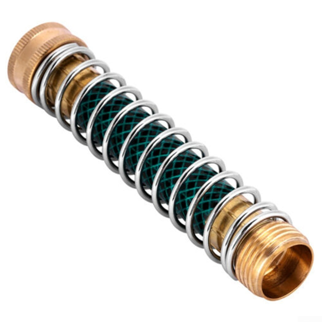 Garden Hose Extension Adapter Hose Kink Protector with Coil Spring Adapter