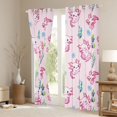 thumbnail image 3 of Manfei Cute Animal Axolotl Curtains Pack of 2 (42x84 Each) for Boys Girls,Kawaii Salamander Curtains Blackout,Cartoon Ocean Wildlife Bedroom Curtains,Breathable Home Decor, 3 of 6