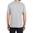 thumbnail image 4 of Men's Perfect Weight Crew Tee Silver 2X-Large, 4 of 4