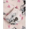 thumbnail image 2 of Disney Minnie Mouse Flannel Fleece Zip Up Woobie Sleep N' Play Coverall Newborn, 2 of 4