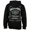 thumbnail image 3 of Jack Daniel's Label Front and Back Print Zip-Up Hoodie-Large, 3 of 4