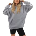 thumbnail image 4 of Sudaderas De Mujer Afelpada Moda Casual Hoodie Con Capucha, 4 of 7
