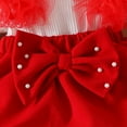 thumbnail image 5 of Infant Red Baby Girl Clothes Newborn Baby Girl Rompers Dresses Newborn Girl Outfit Ropa De Bebe NiñA Newborn Girl Dresses 9-12 Months, 5 of 6